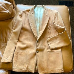 Vintage Men’s leather blazer